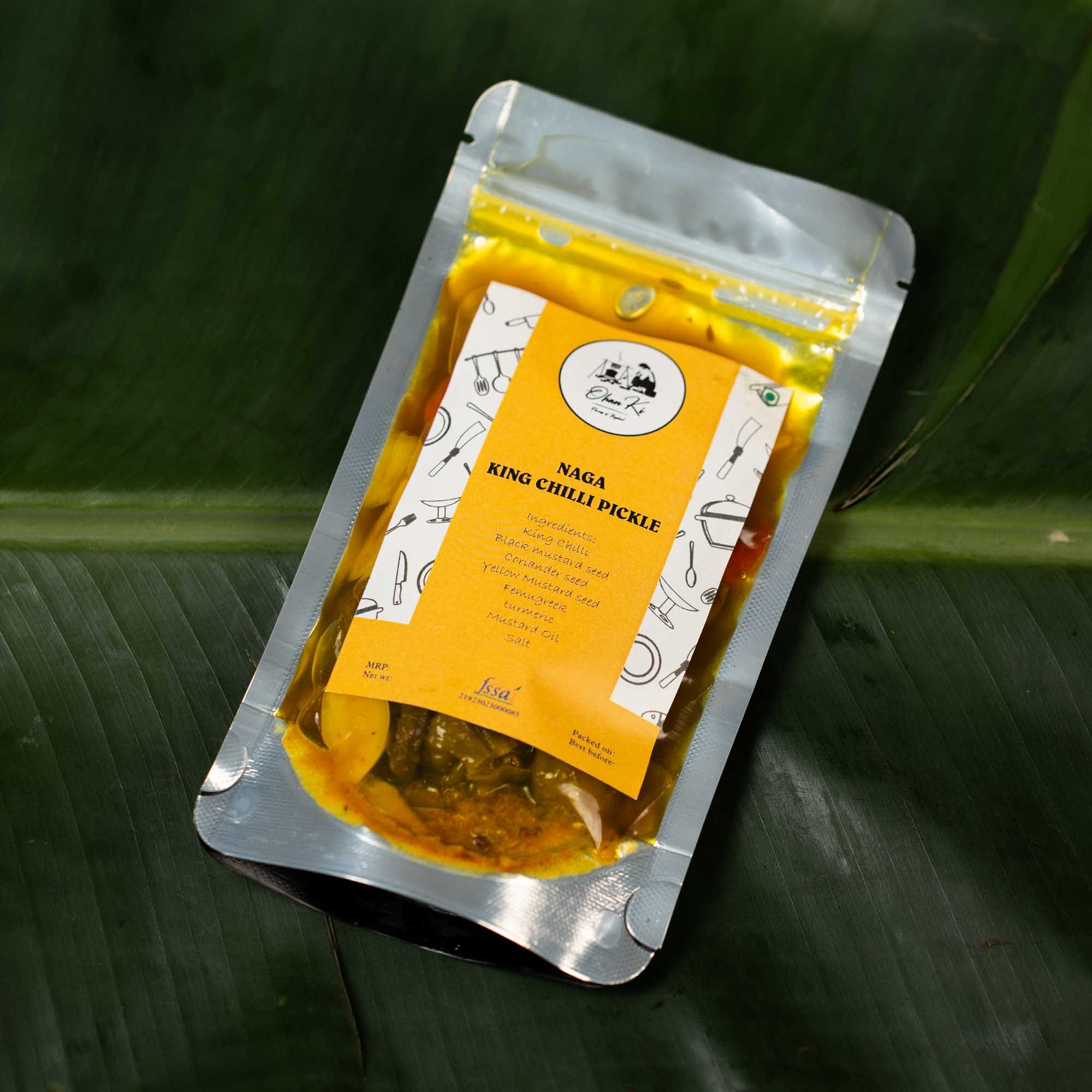 Gallery image for King Chili with Garlic Pickle (100gm)