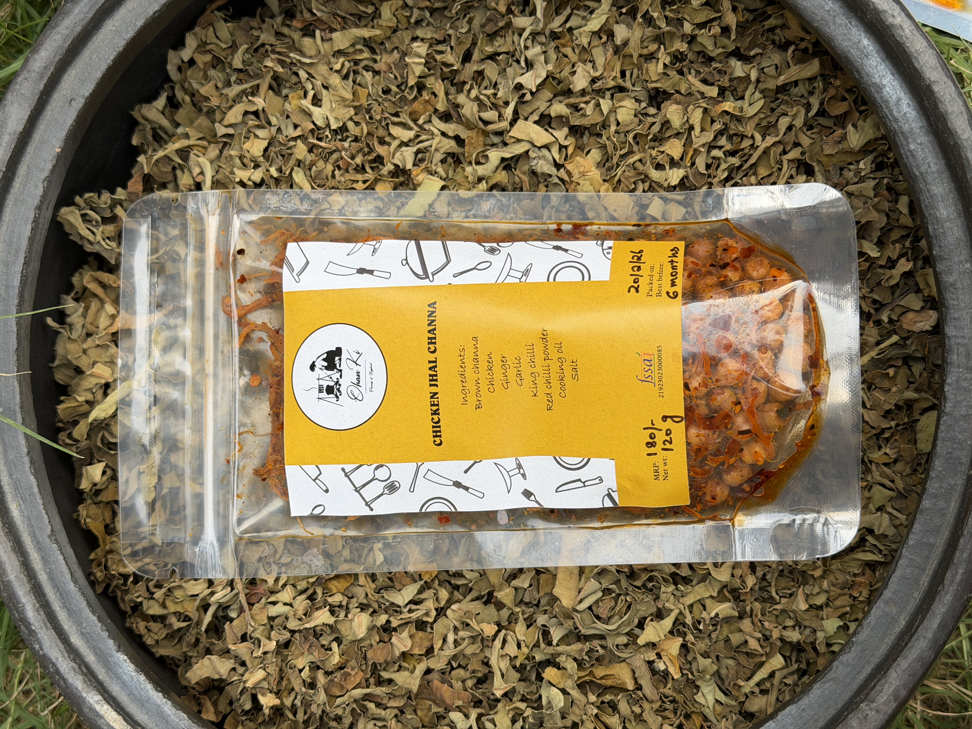 Gallery image for Chicken Jhal Channa (120g)